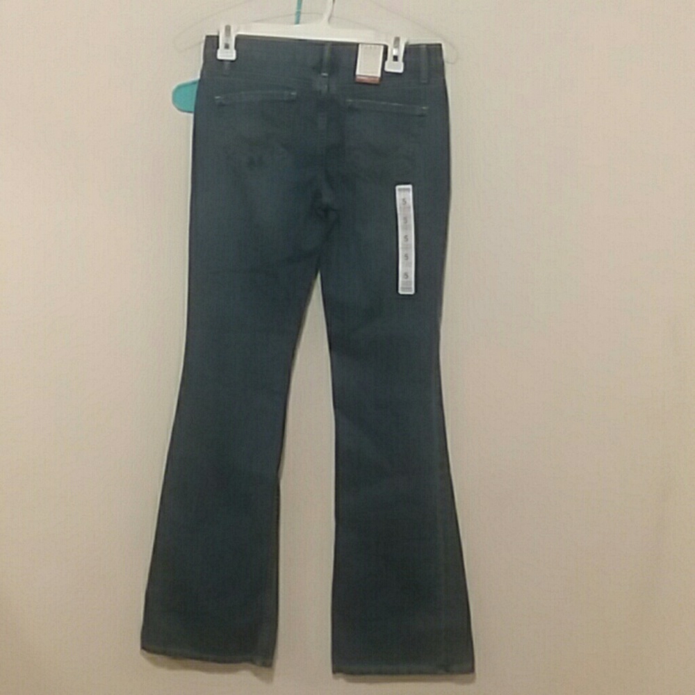 NEW 5 mossimo flare stretch jeans